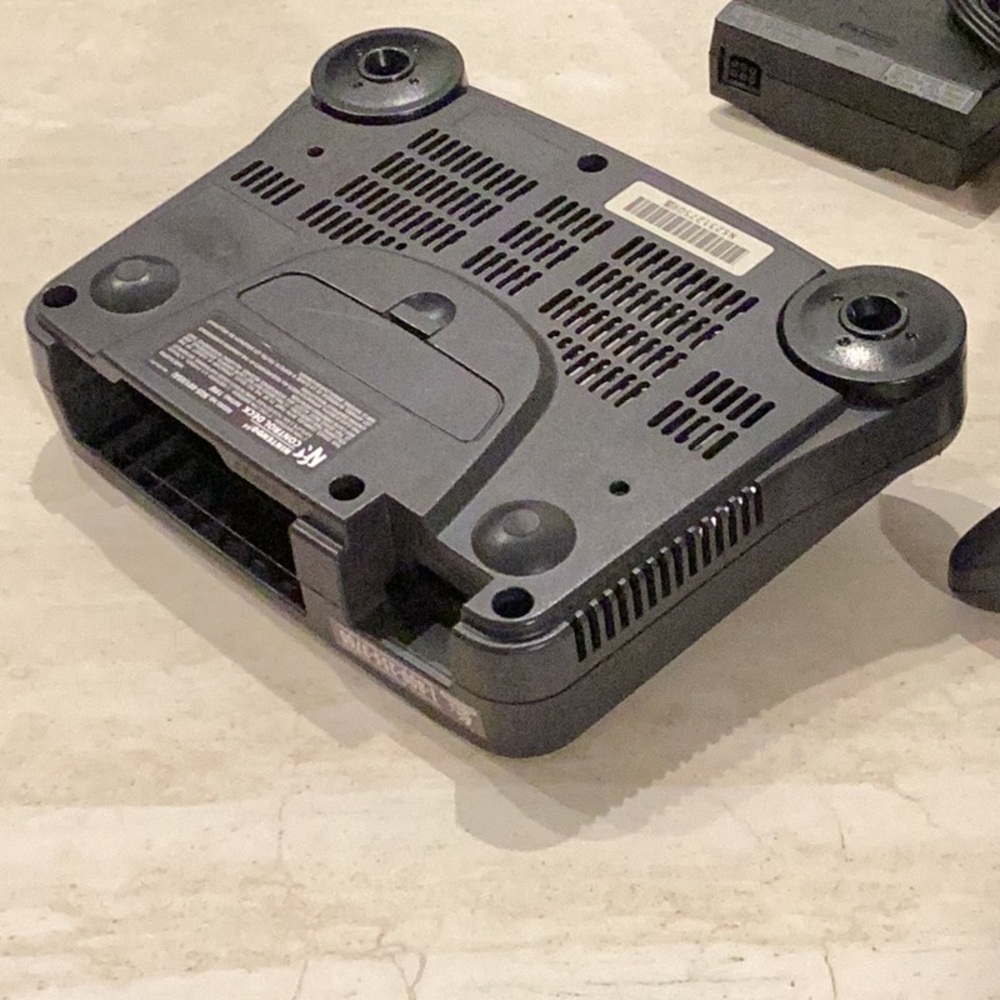 Nintendo 64 Console & N64 Controller Original Black OEM Authentic - Picture 12 of 15